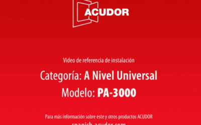 PA-3000 Vídeos de instalación