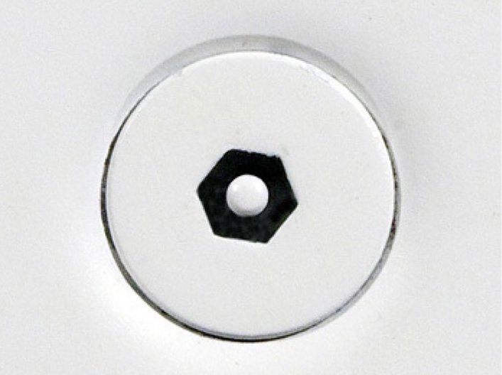 Pestillo de cabeza Allen con pasador de seguridad.